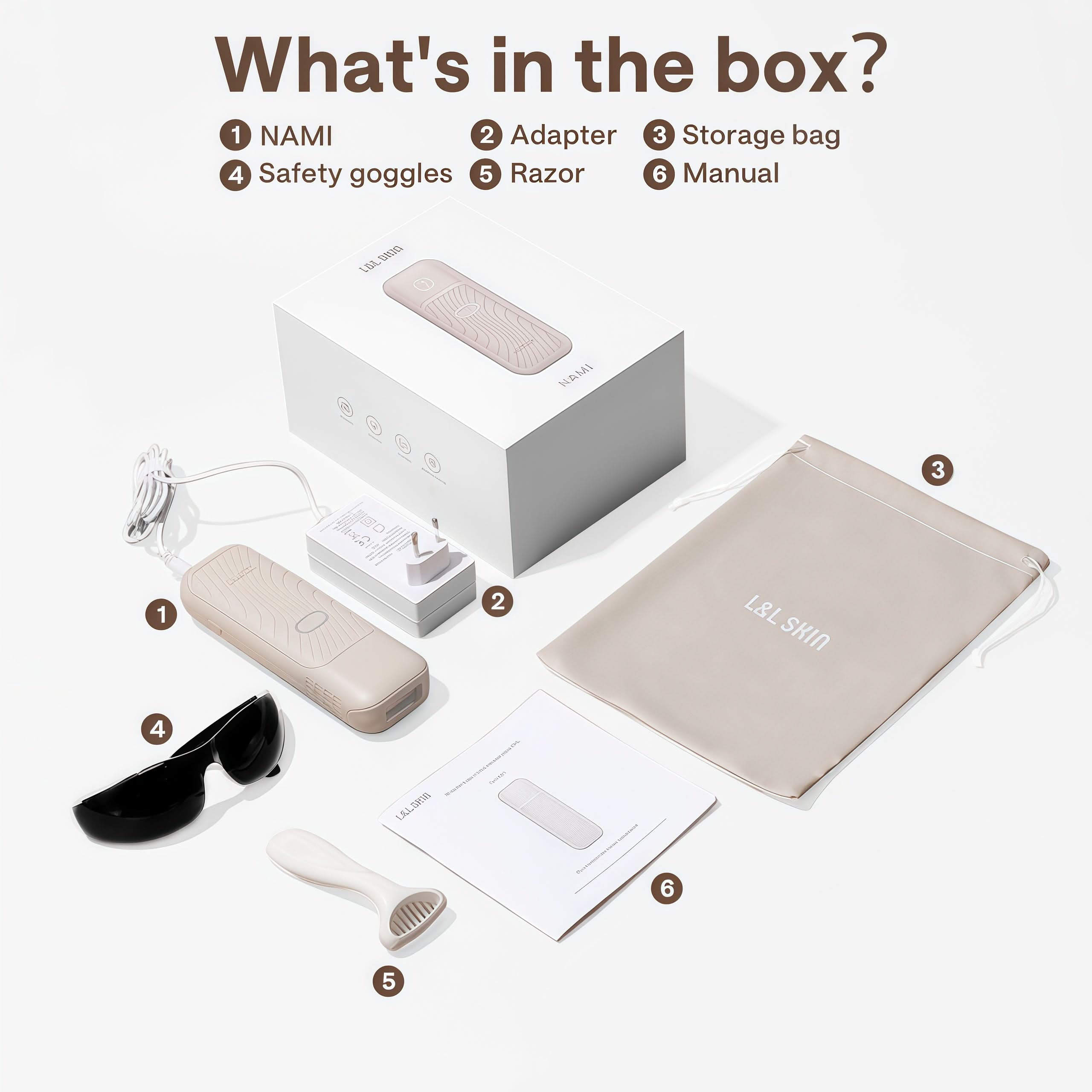 NAMI IPL Hair Removal Device