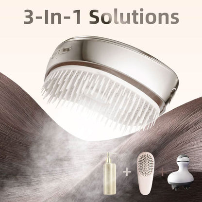 KUMI Electric Hair Care &amp; Scalp Massager Brush
